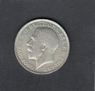 Beschrijving: 1 Florin  GEORGIUS V 